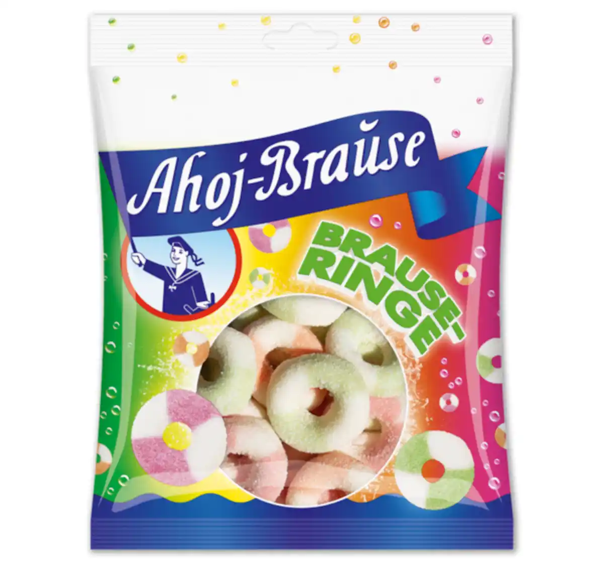 Bild 1 von AHOJ-BRAUSE Brause-Ringe oder Kau-Bonbons*