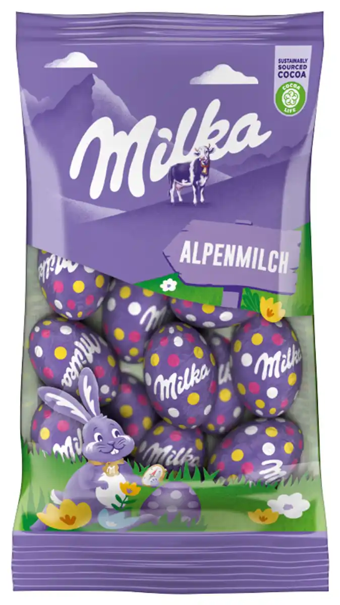Bild 1 von Milka Ostereier Alpenmilch