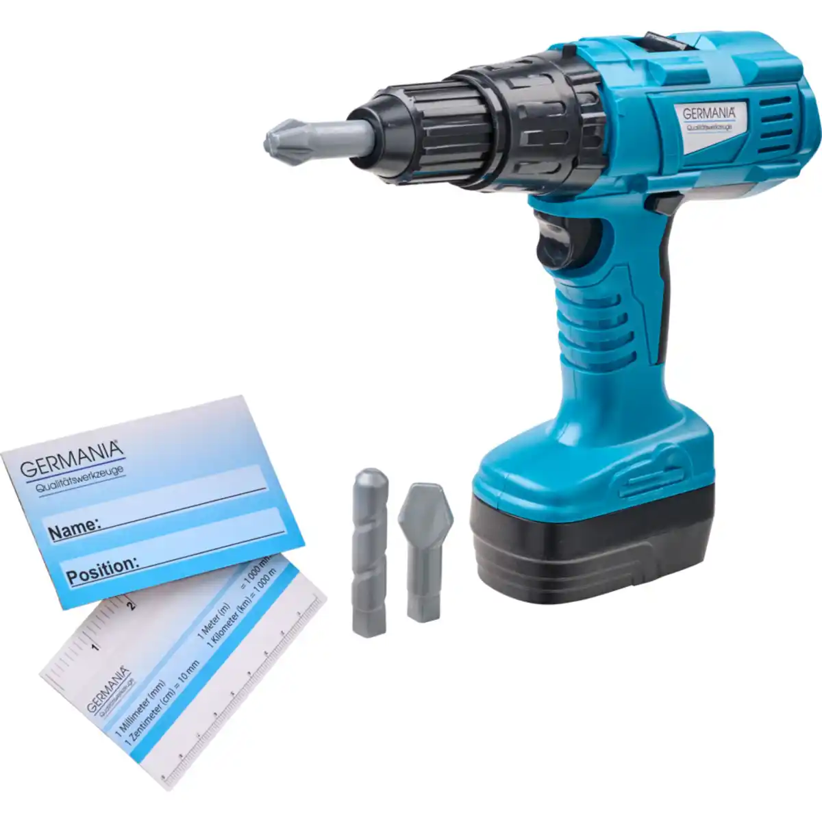 Bild 1 von GERMANIA® Spielzeug-Akkuschrauberset, 5-teilig