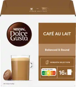 Nescafé Dolce Gusto Café au Lait Kaffeekapseln, 160 g