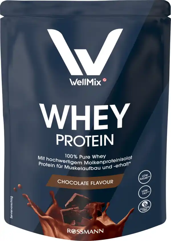Bild 2 von WellMix Whey Protein Chocolate Flavour, 450 g