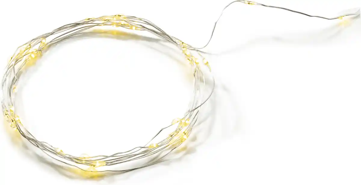 Bild 1 von IDEENWELT Solar-Metalldraht-Lichterkette