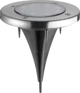 IDEENWELT Solar-Gartenleuchte 2er-Set