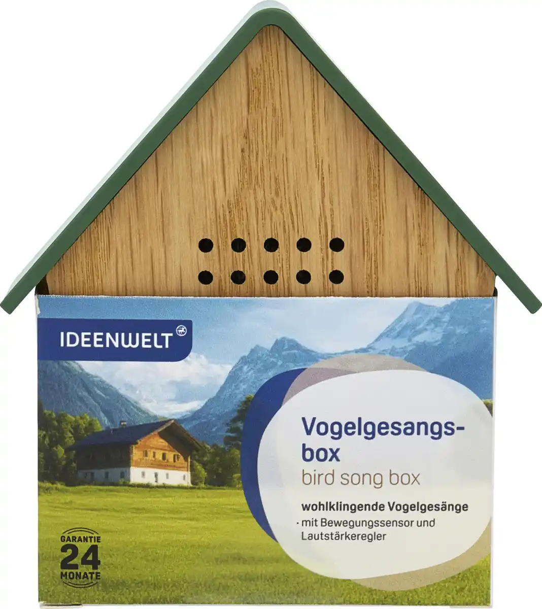 Bild 1 von IDEENWELT Vogelgesangsbox Grün