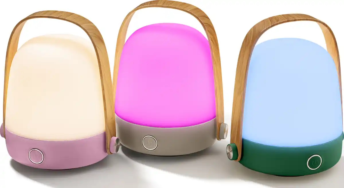 Bild 4 von IDEENWELT Outdoor Tischleuchte Pink