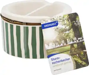 IDEENWELT Sturmaschenbecher Streifen