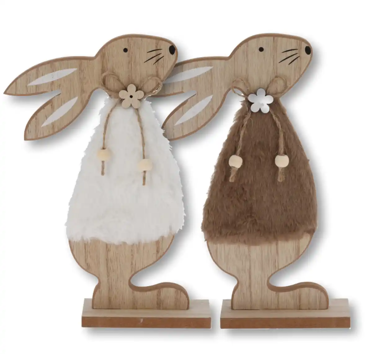 Bild 1 von Holzhase mit Kunstfellkörper