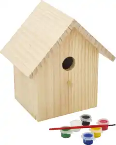 IDEENWELT Vogelhäuschen zum Anmalen
