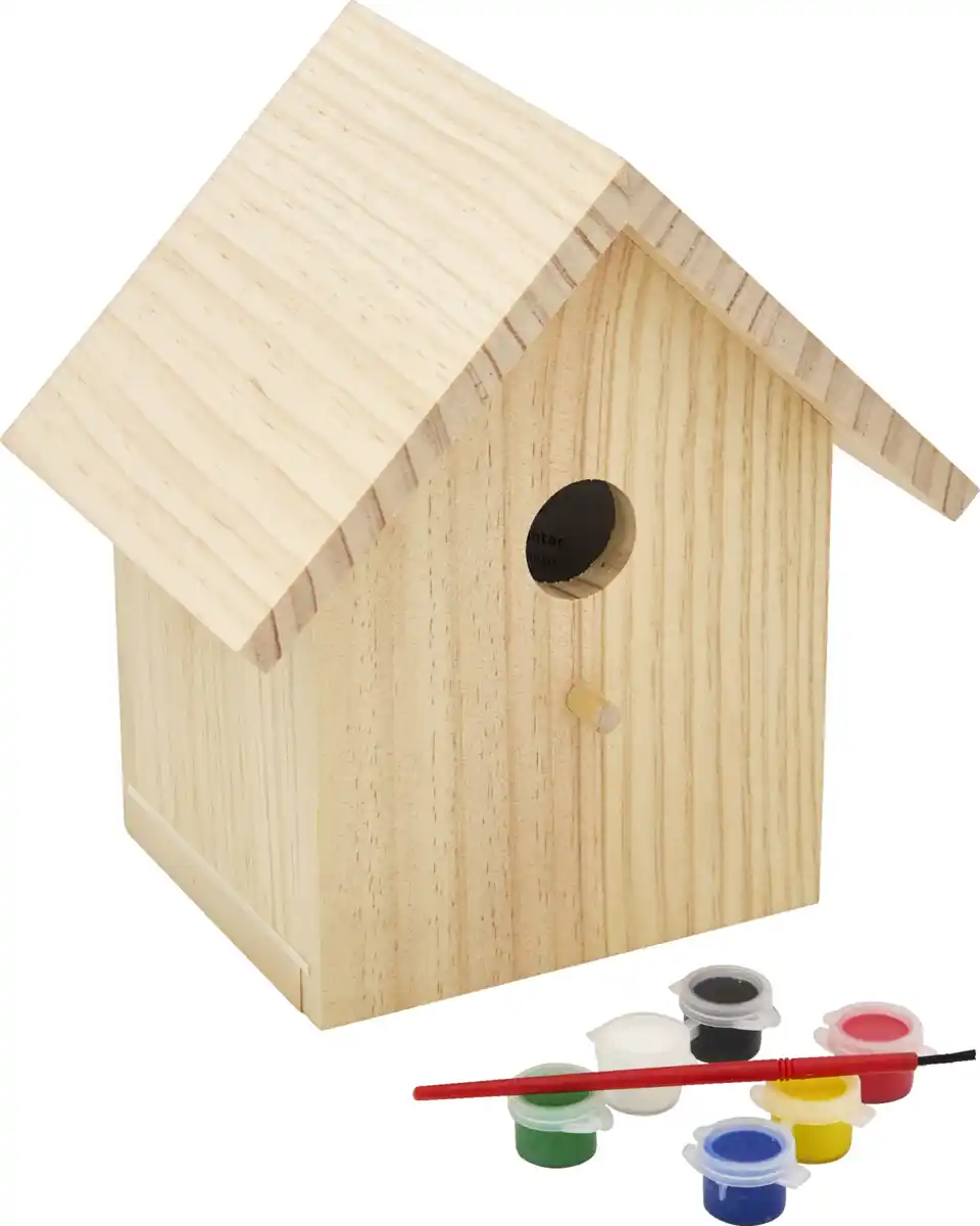 Bild 1 von IDEENWELT Vogelhäuschen zum Anmalen