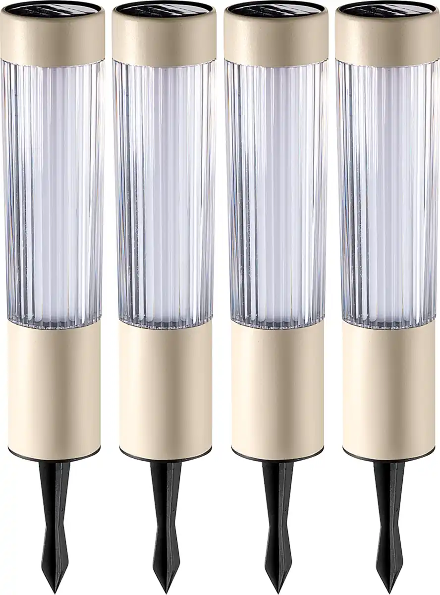 Bild 1 von IDEENWELT Solar-Säulen 4er-Set