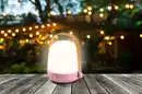 Bild 2 von IDEENWELT Outdoor Tischleuchte Pink