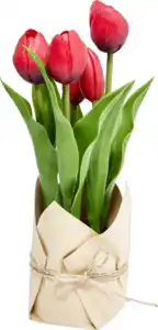 IDEENWELT Deko-Tulpe rot