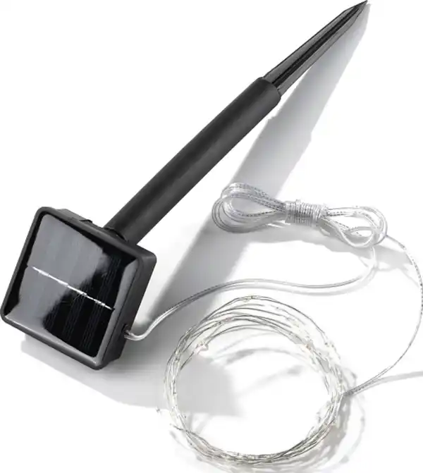 Bild 2 von IDEENWELT Solar-Metalldraht-Lichterkette