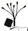 Bild 1 von IDEENWELT Solar-Gartenstecker 3er Set