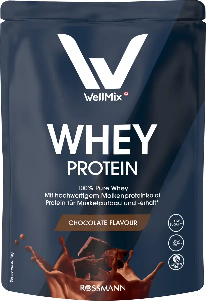 Bild 1 von WellMix Whey Protein Chocolate Flavour, 450 g