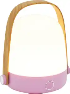 IDEENWELT Outdoor Tischleuchte Pink