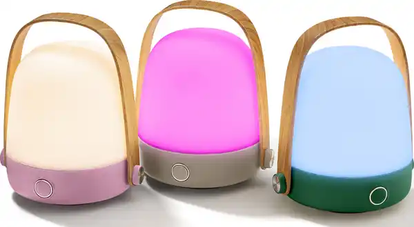 Bild 4 von IDEENWELT Outdoor Tischleuchte Taupe