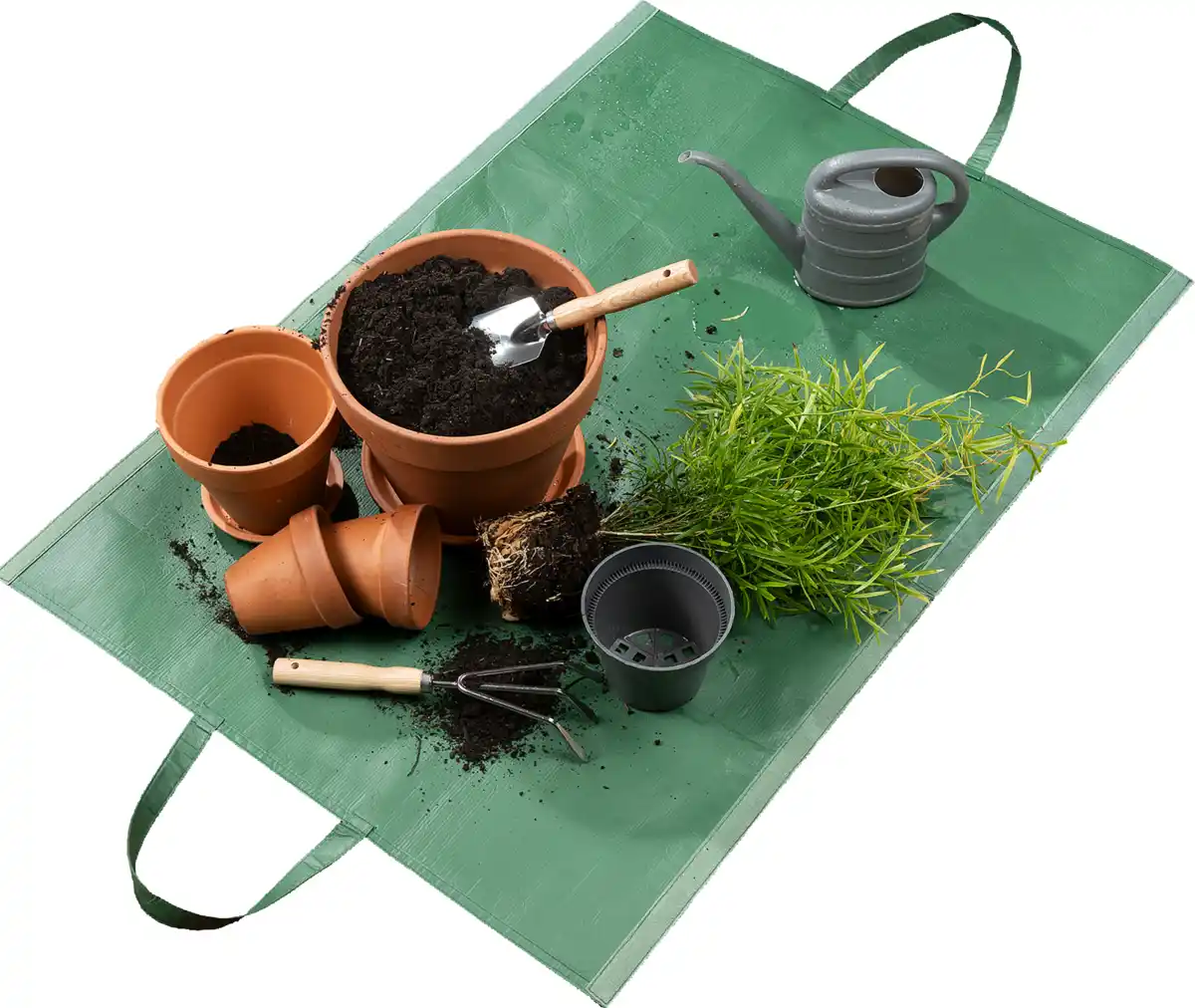 Bild 1 von IDEENWELT 2-in-1 Gartenabfalltasche