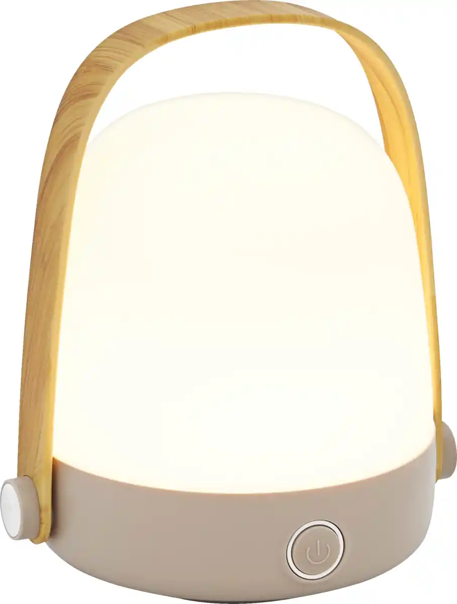 Bild 1 von IDEENWELT Outdoor Tischleuchte Taupe