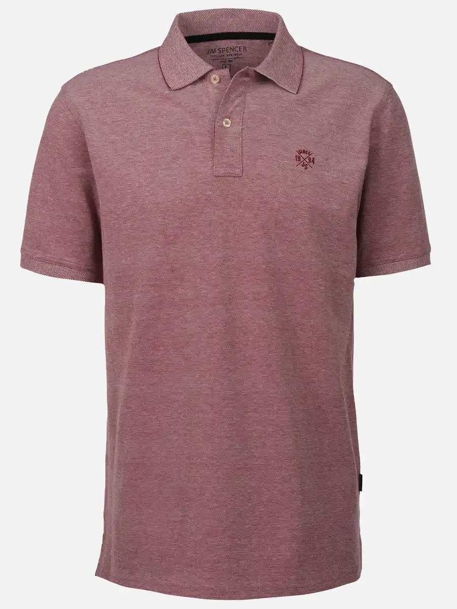 Bild 1 von Herren Poloshirt mit kurzem Arm Rot