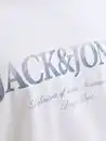 Bild 2 von Jack & Jones JJDEVIN T-Shirt Weiß