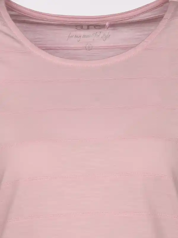Bild 3 von Damen Strukturshirt Pink