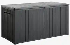 Gartenbox BORTELID B145xH73xT70 schwarz