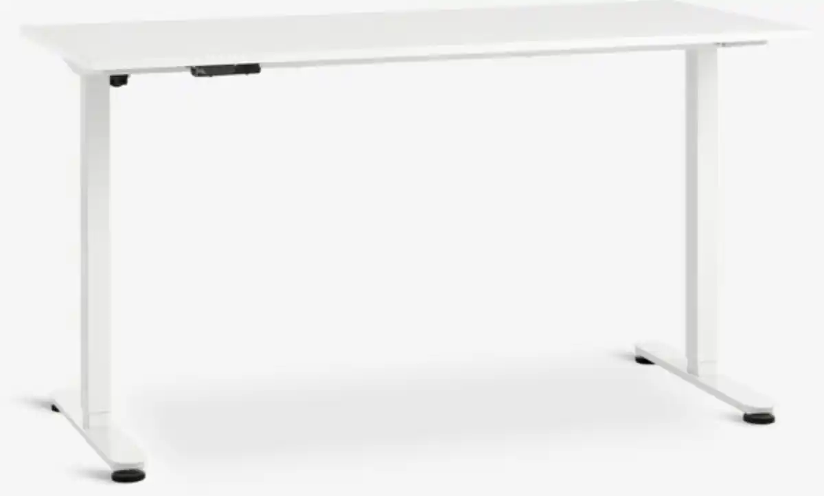 Bild 1 von Höhenverstellbarer Schreibtisch SVANEKE 70x140 weiß