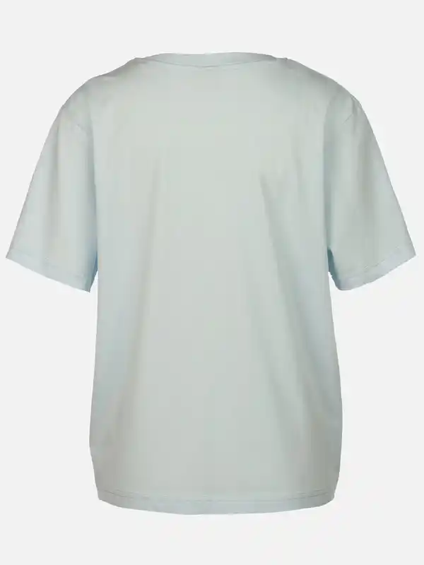 Bild 2 von Damen Basic Shirt Blau