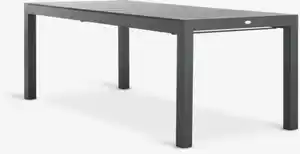 Gartentisch TYDAL B95xL208/272 schwarz