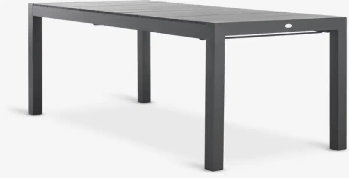 Bild 1 von Gartentisch TYDAL B95xL208/272 schwarz