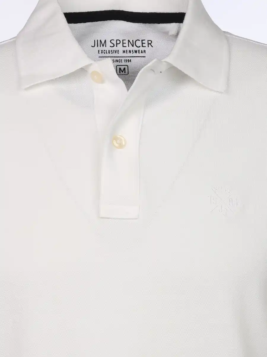 Bild 3 von Herren Basic Poloshirt Weiß