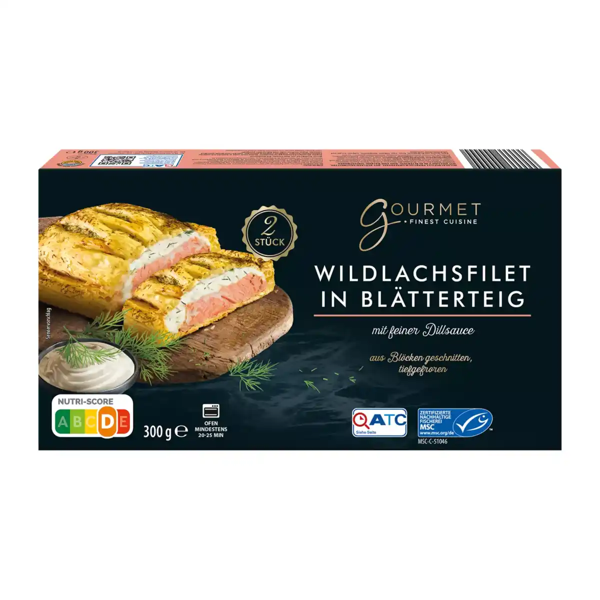 Bild 3 von GOURMET FINEST CUISINE Wildlachsfilet in Blätterteig