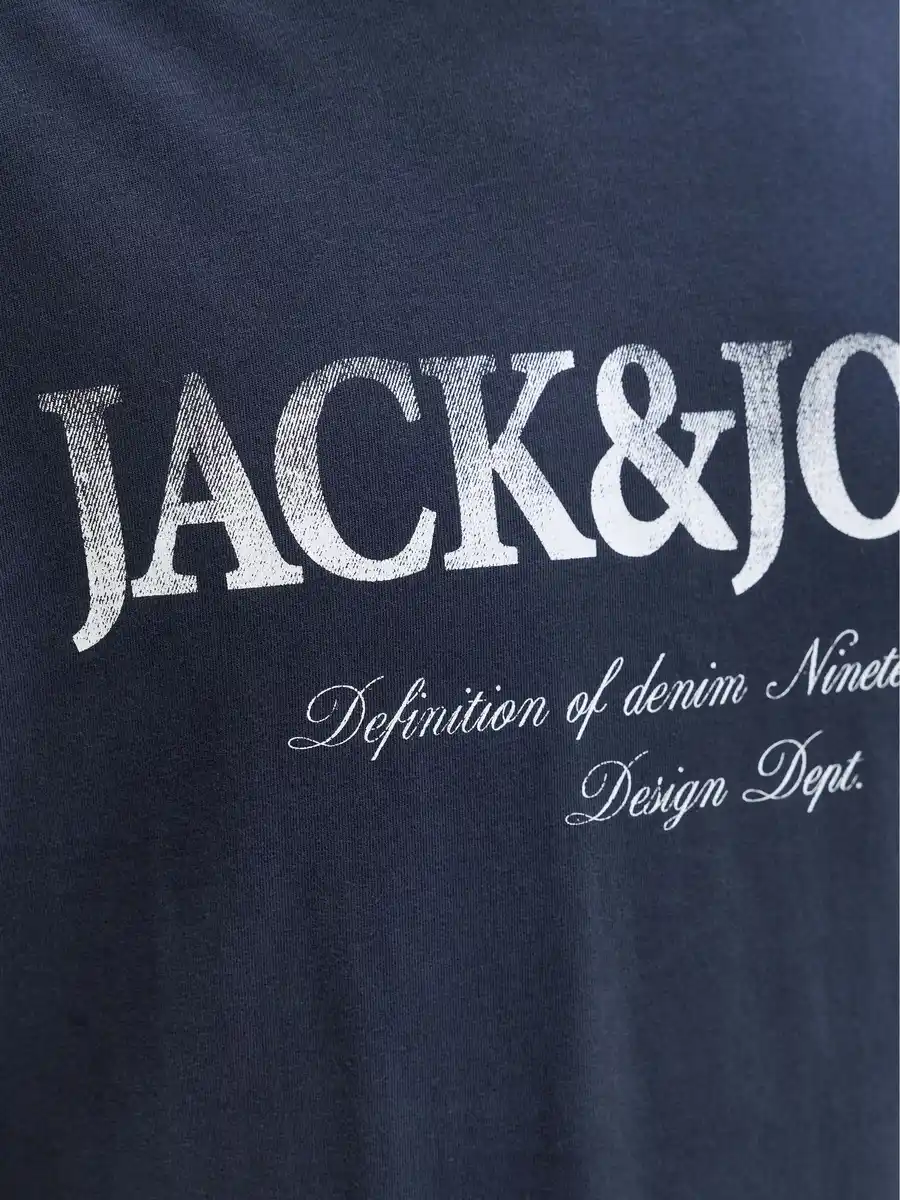 Bild 3 von Jack & Jones JJDEVIN T-Shirt Blau