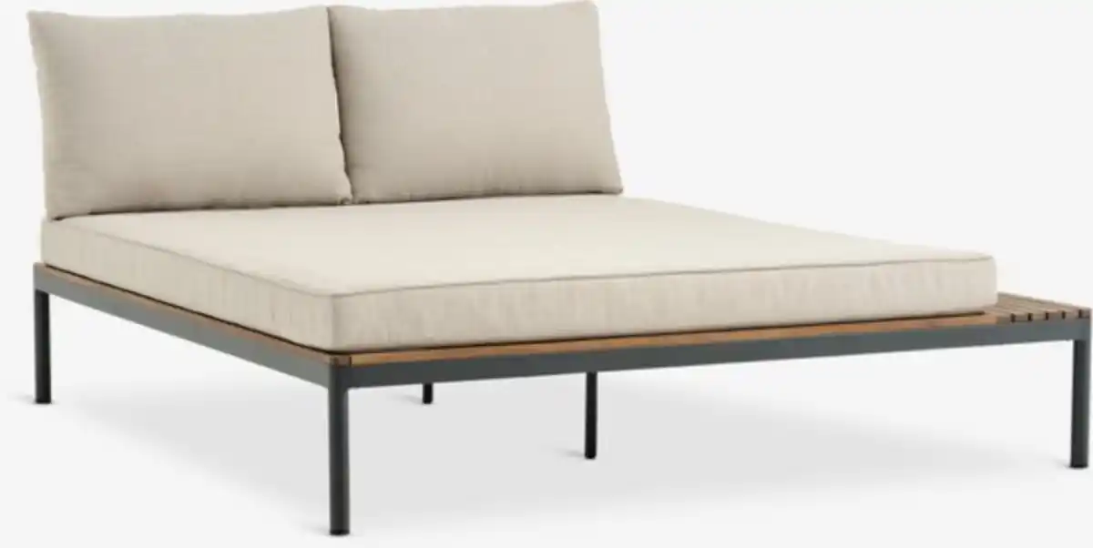 Bild 1 von Lounge-Modul HOU Chaiselongue 2Pers. Hartholz