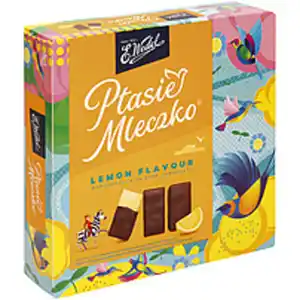 "Ptasie Mleczko Cytrynowe" Zarte Schaumzuckerware mit Zitron...