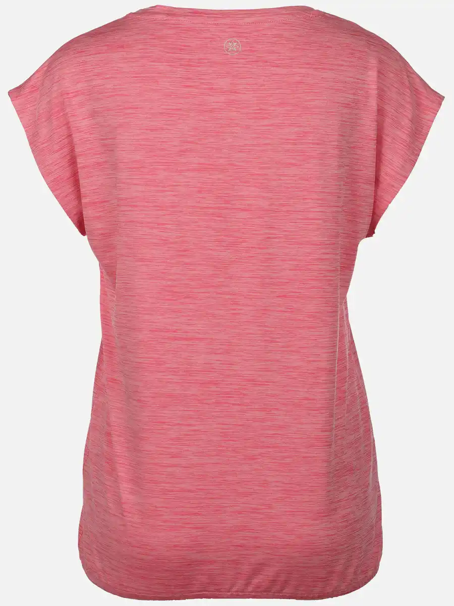Bild 2 von Damen Sport Shirt mit Gummizug am Saum Pink