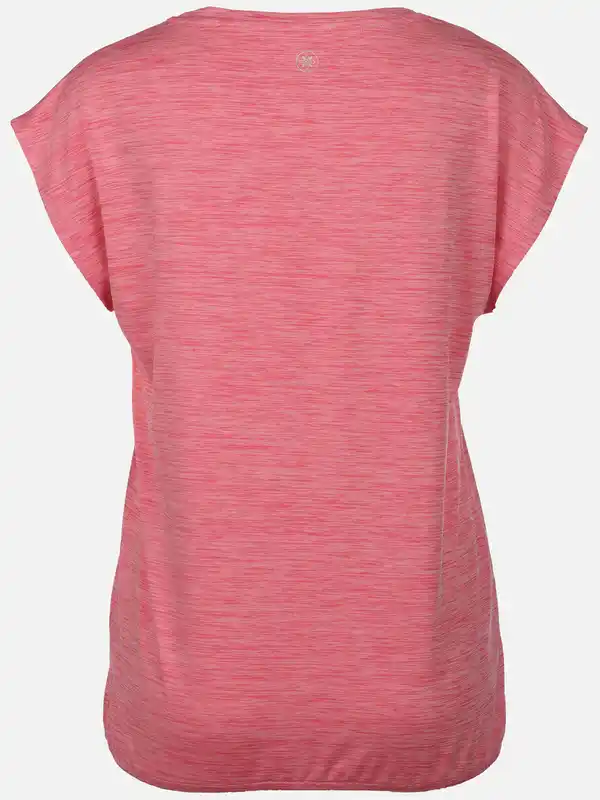 Bild 2 von Damen Sport Shirt mit Gummizug am Saum Pink