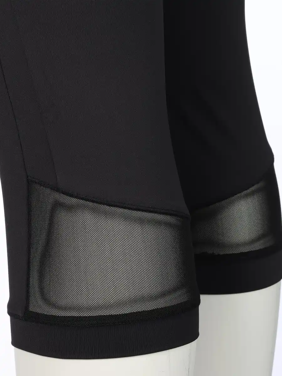 Bild 4 von Damen Sport-Caprihose Schwarz