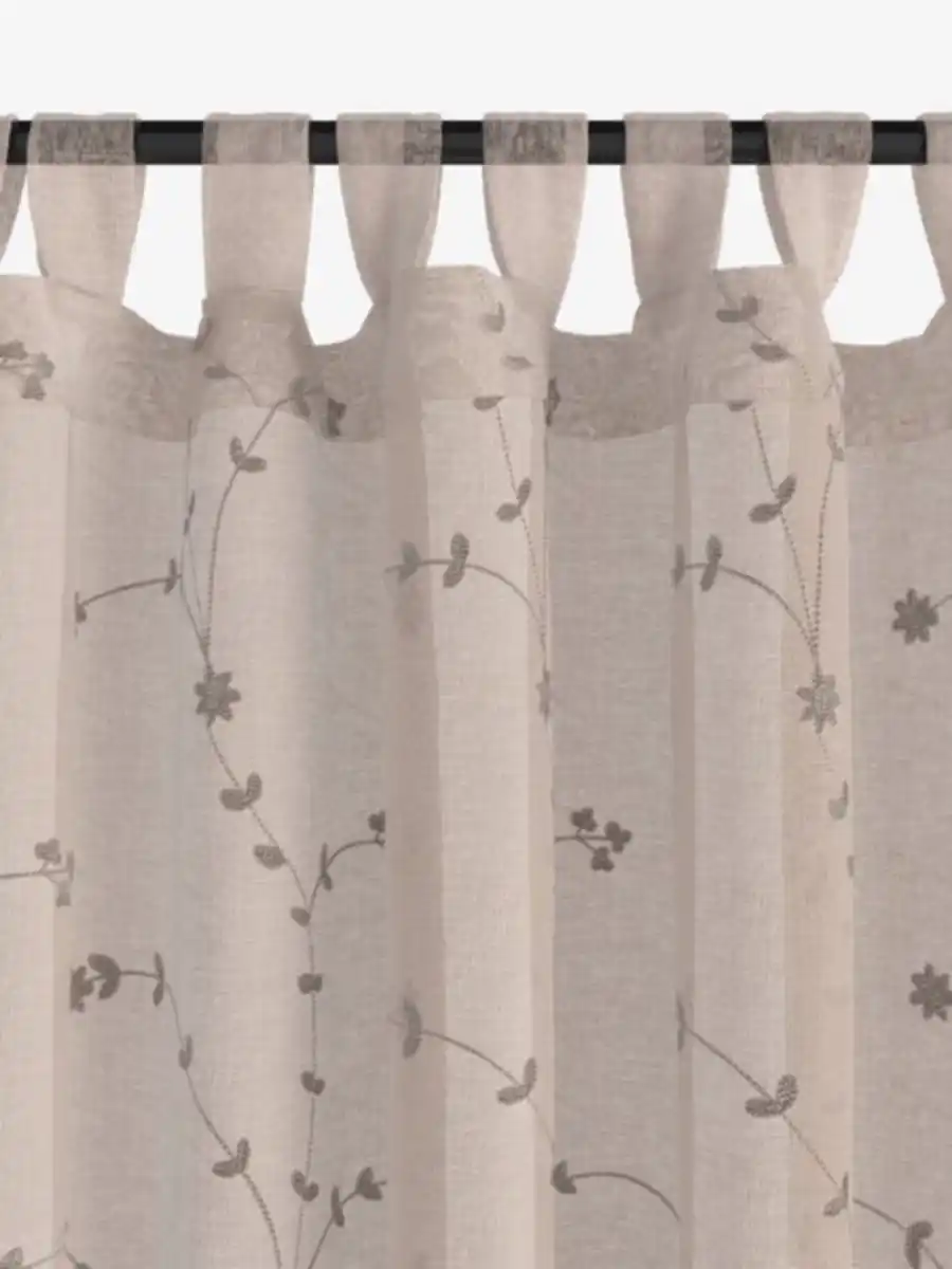 Bild 1 von Vorhang DOLMA 1x140x245 Stickerei sand