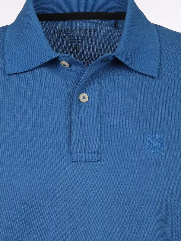 Bild 3 von Herren Poloshirt mit kurzem Arm Blau