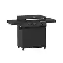 Bild 1 von Rösle Gasgrill 'BBQ Plancha Artiso G3-PL Nero' schwarz 139,5 x 59,2 x 101,9 cm