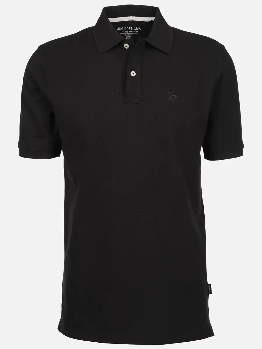 Bild 1 von Herren Basic Poloshirt Schwarz