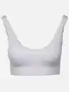 Bild 1 von Damen Bustier seamless mit Rippe und Spitze Weiß