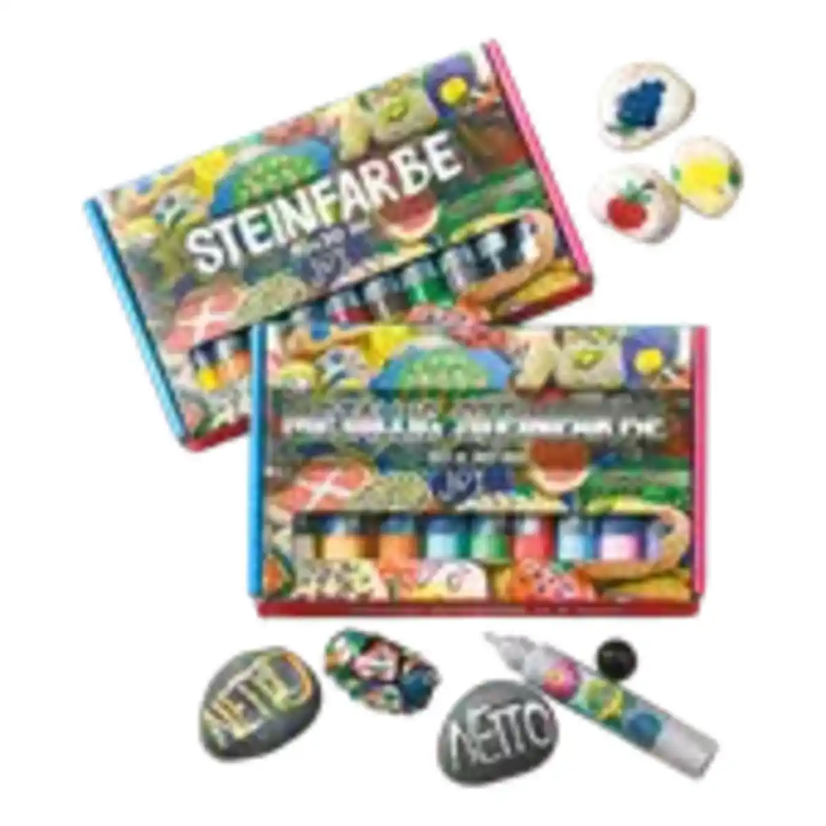 Bild 1 von Steinfarbe für kreatives Steinebemalen