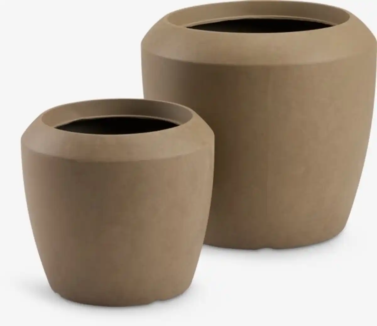 Bild 1 von Pflanzkübel TEIST Ø34/25 braun 2 Stk./Set