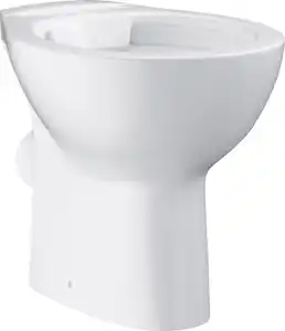 Grohe Bau Keramik Stand-Tiefspül-WC alpinweiß, inkl. Befestigungsset