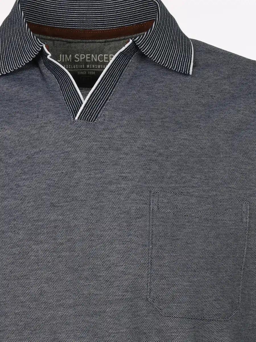 Bild 3 von Herren Poloshirt mit Brusttasche Blau