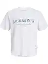 Bild 3 von Jack & Jones JJDEVIN T-Shirt Weiß
