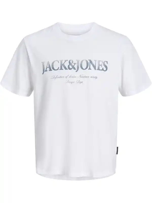 Bild 3 von Jack & Jones JJDEVIN T-Shirt Weiß